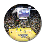 USA America Oracle Arena Oakland 3D Fridge Magnet Crystal Glass