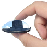 USA America Oregon State Capitol Salem 3D Fridge Magnet Crystal Glass