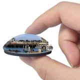 USA America Pier San Francisco 3D Fridge Magnet Crystal Glass