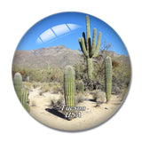 USA America Sabino Canyon Tucson 3D Fridge Magnet Crystal Glass
