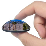 USA America San Jacinto Mountain Palm Springs 3D Fridge Magnet Crystal Glass