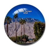 USA America San Jacinto Mountain Palm Springs 3D Fridge Magnet Crystal Glass