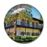 USA America The ErnestHemingway Home and Museum Key West 3D Fridge Magnet Crystal Glass