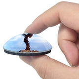 USA America The Keeper of the Plains Wichita 3D Fridge Magnet Crystal Glass