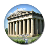 USA America The Parthenon Nashville 3D Fridge Magnet Crystal Glass