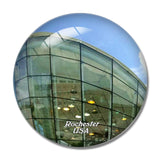 USA America The  National Museum of Play Rochester 3D Fridge Magnet Crystal Glass