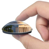 USA America Thomas Jefferson Memorial Washington 3D Fridge Magnet Crystal Glass