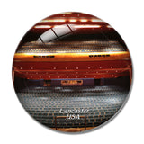 USA American Music Theatre Lancaster 3D Fridge Magnet Crystal Glass