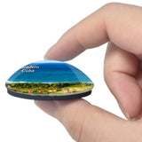 Varadero Beach Cuba 3D Fridge Magnet Crystal Glass