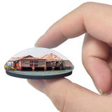 Venezuela Maracaibo Lake Venezuela 3D Fridge Magnet Crystal Glass