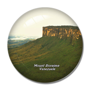 Venezuela Mount Roraima Venezuela 3D Fridge Magnet Crystal Glass