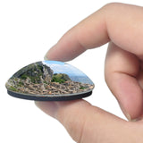 Caltabellotta Sicily Italy 3D Fridge Magnet Crystal Glass
