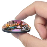 Canal Venice Italy 3D Fridge Magnet Crystal Glass