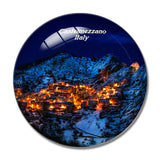 Castelmezzano Italy 3D Fridge Magnet Crystal Glass