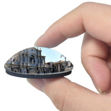 Catania Cathedral Italy 3D Fridge Magnet Crystal Glass