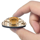 Cathedral Sicily Italy 3D Fridge Magnet Crystal Glass