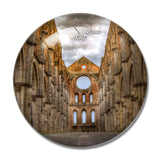 Church San Galgano Italy 3D Fridge Magnet Crystal Glass