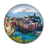 Cinque Terre Italy (3) 3D Fridge Magnet Crystal Glass