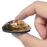Corniglia Cinque Terre Italy 3D Fridge Magnet Crystal Glass