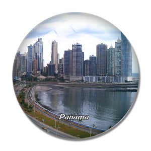 Old Town Panama 3D Fridge Magnet Crystal Glass