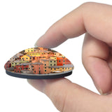Genoa Italy 3D Fridge Magnet Crystal Glass
