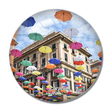 Genoa Liguria Italy 3D Fridge Magnet Crystal Glass