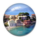 Greece Assos 3D Fridge Magnet Crystal Glass