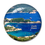 Greece Corfu Island (2) 3D Fridge Magnet Crystal Glass