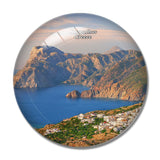 Greece Karpathos 3D Fridge Magnet Crystal Glass