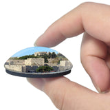 Greece Medieval  Rhodes 3D Fridge Magnet Crystal Glass