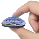 Greece Mykonos 3D Fridge Magnet Crystal Glass