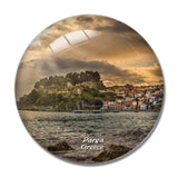 Greece Parga 3D Fridge Magnet Crystal Glass