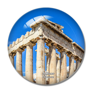 Greece Parthenon Athens 3D Fridge Magnet Crystal Glass