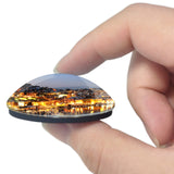 Greece Piraeus 3D Fridge Magnet Crystal Glass