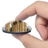 Greece Temple of Olympian Zeus Athens 3D Fridge Magnet Crystal Glass