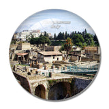 Herculaneum Italy 3D Fridge Magnet Crystal Glass