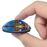 Holland Rotterdam 3D Fridge Magnet Crystal Glass