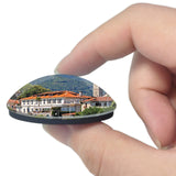 Italy Lake Mergozzo 3D Fridge Magnet Crystal Glass