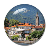 Italy Lake Mergozzo 3D Fridge Magnet Crystal Glass