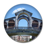 Italy Rimini Small Venice 3D Fridge Magnet Crystal Glass