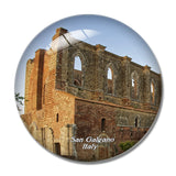 Italy Tuscany Abbazia San Galgano 3D Fridge Magnet Crystal Glass