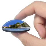 Lago Maggiore Isolabella Italy 3D Fridge Magnet Crystal Glass