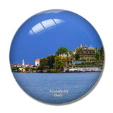 Lago Maggiore Isolabella Italy 3D Fridge Magnet Crystal Glass