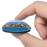 Lago Maggiore Stresa Italy 3D Fridge Magnet Crystal Glass