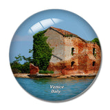Lagoon Venice Italy 3D Fridge Magnet Crystal Glass
