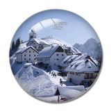 Luschari Tarvisio Italy 3D Fridge Magnet Crystal Glass