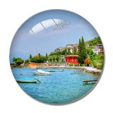 Malcesine Garda Italy 3D Fridge Magnet Crystal Glass
