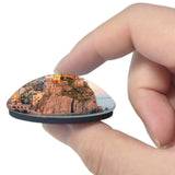 Manarola Cinque Terre Italy 3D Fridge Magnet Crystal Glass