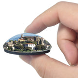 Montecatini Italy 3D Fridge Magnet Crystal Glass