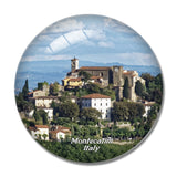 Montecatini Italy 3D Fridge Magnet Crystal Glass